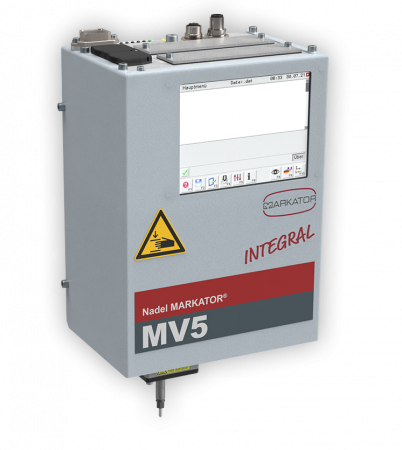 MV5 U85/45 INTEGRAL - der kompakte und elektromagnetische Nadelpräger.  Das Multitalent unter den Markiersystemen der Integration